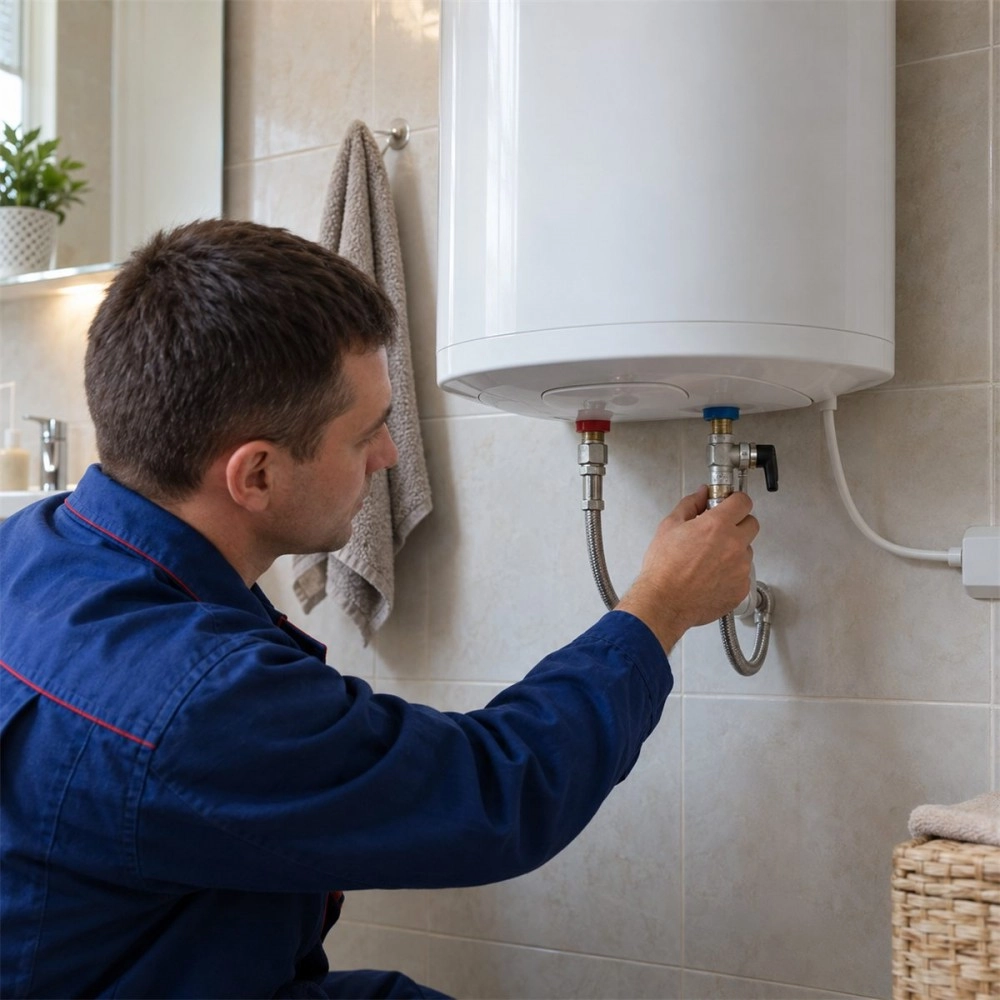 Storage Water Heater Installation in Kyiv
